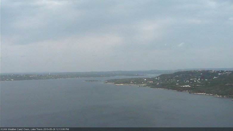 Lake Travis webcam, May 28, 2019 11:15 AM CT