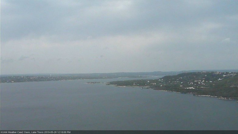 Lake Travis webcam, May 28, 2019 11:20 AM CT