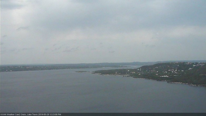 Lake Travis webcam, May 28, 2019 11:25 AM CT