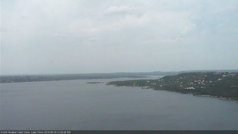 Lake Travis webcam, May 28, 2019 11:45 AM CT