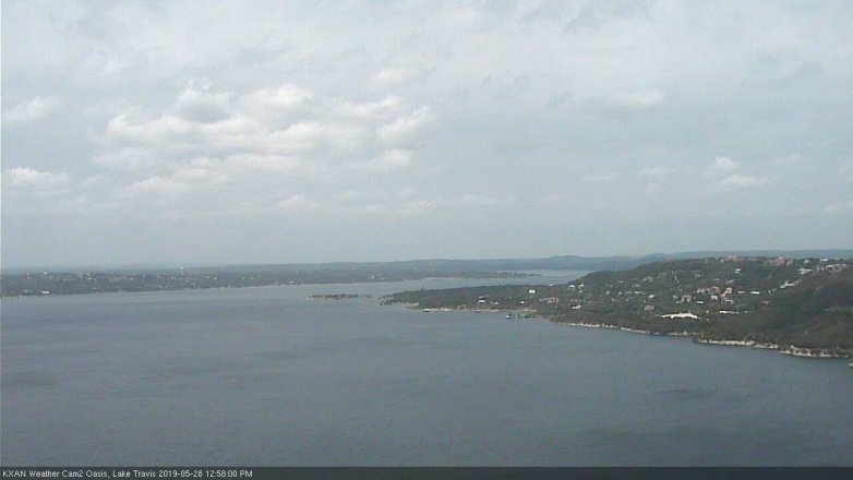 Lake Travis webcam, May 28, 2019 12:00 PM CT