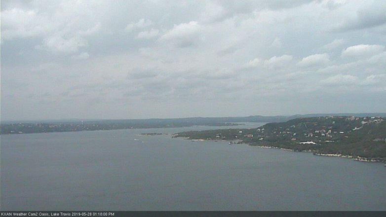 Lake Travis webcam, May 28, 2019 12:20 PM CT