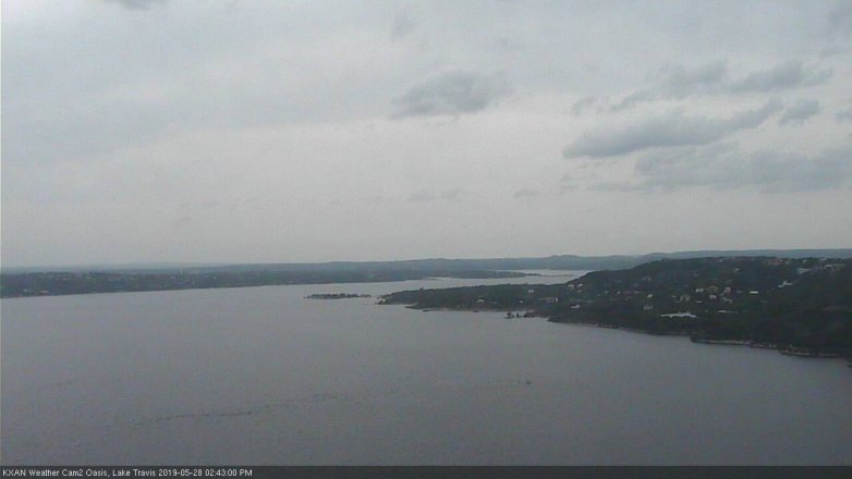 Lake Travis webcam, May 28, 2019 1:45 PM CT