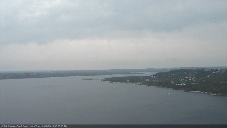 Lake Travis webcam, May 28, 2019 2:10 PM CT