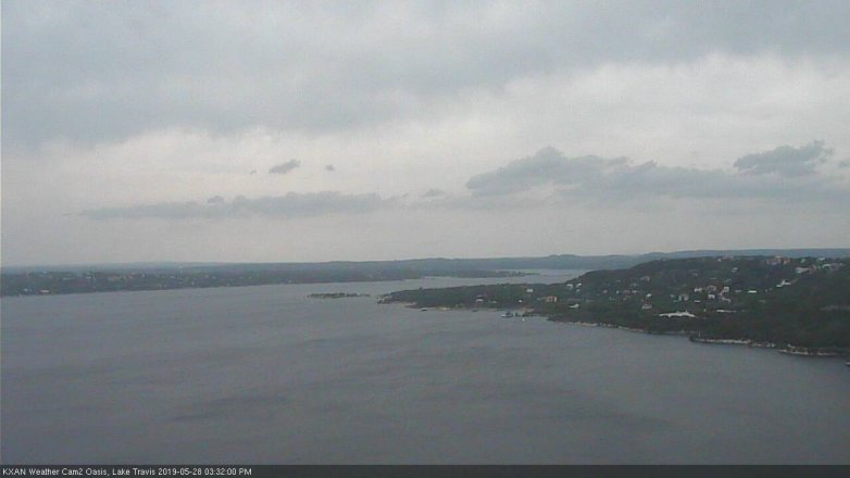 Lake Travis webcam, May 28, 2019 2:35 PM CT