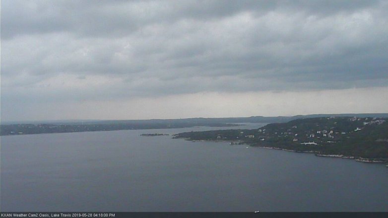 Lake Travis webcam, May 28, 2019 3:20 PM CT