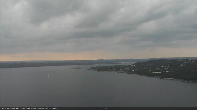 Lake Travis webcam, May 28, 2019 4:35 PM CT