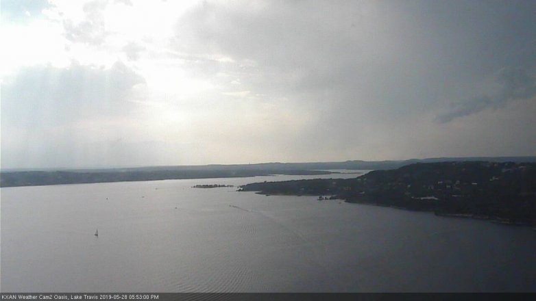 Lake Travis webcam, May 28, 2019 4:55 PM CT