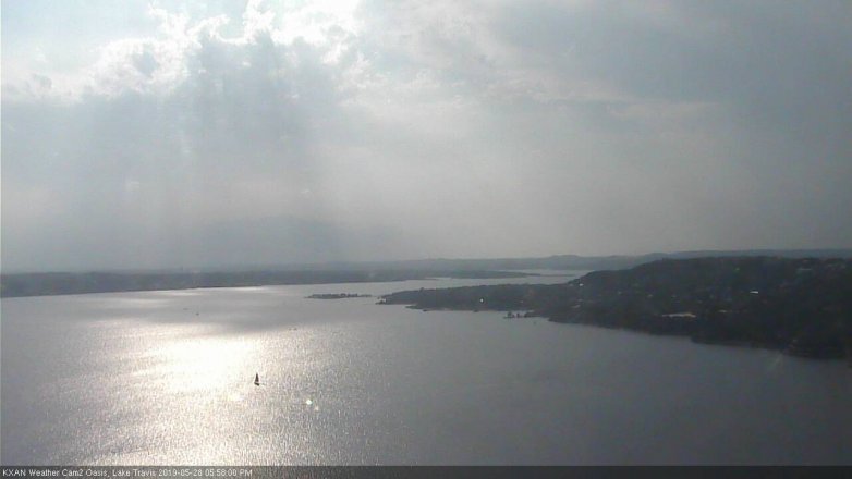 Lake Travis webcam, May 28, 2019 5:00 PM CT