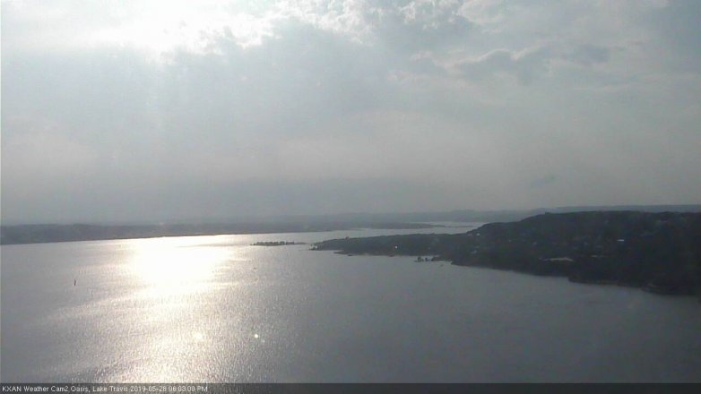 Lake Travis webcam, May 28, 2019 5:05 PM CT