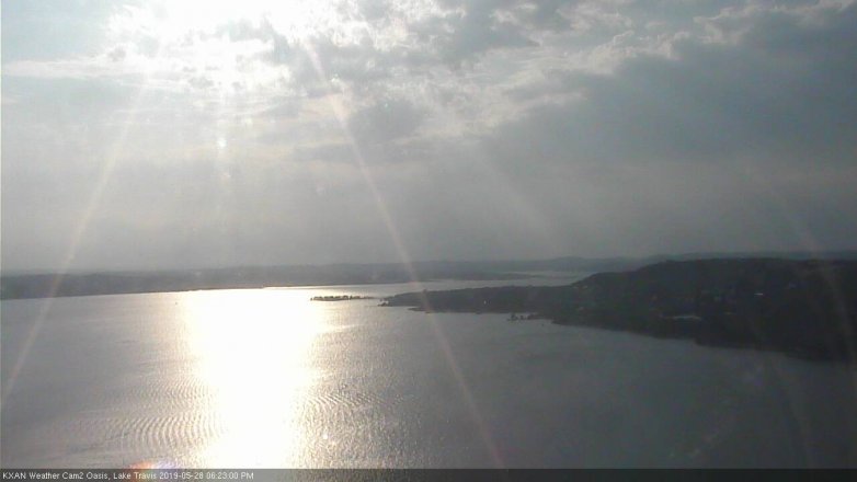 Lake Travis webcam, May 28, 2019 5:25 PM CT
