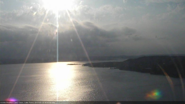 Lake Travis webcam, May 28, 2019 5:45 PM CT