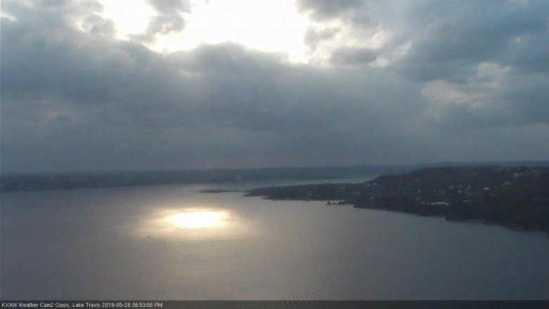 Lake Travis webcam, May 28, 2019 5:55 PM CT
