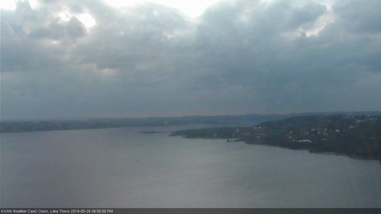 Lake Travis webcam, May 28, 2019 6:00 PM CT