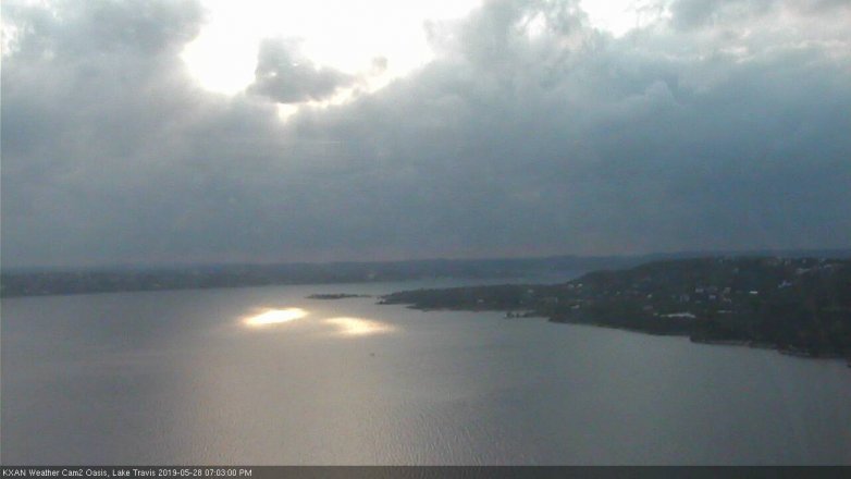 Lake Travis webcam, May 28, 2019 6:05 PM CT