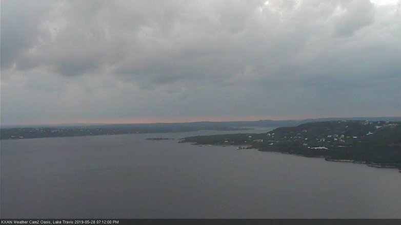 Lake Travis webcam, May 28, 2019 6:15 PM CT