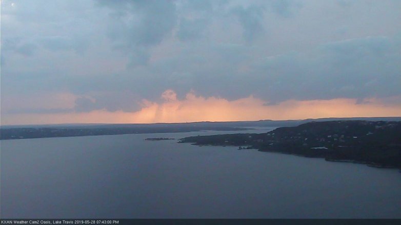 Lake Travis webcam, May 28, 2019 6:45 PM CT