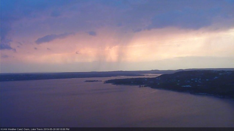 Lake Travis webcam, May 28, 2019 7:20 PM CT