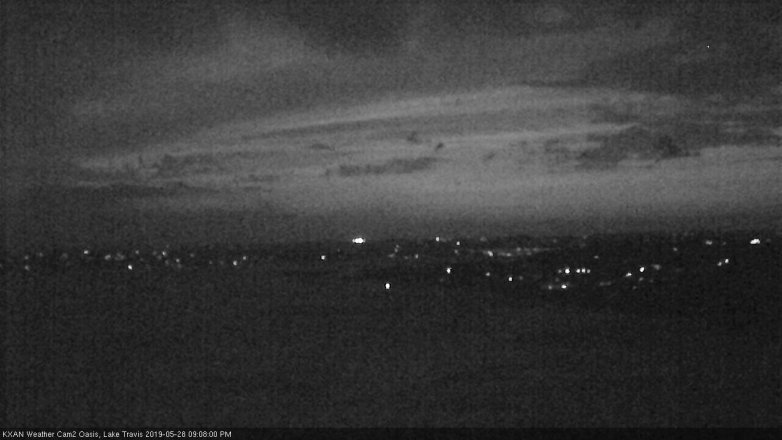 Lake Travis webcam, May 28, 2019 8:10 PM CT