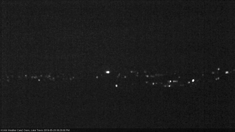 Lake Travis webcam, May 28, 2019 8:30 PM CT