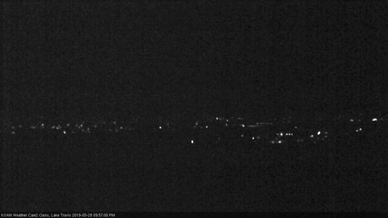 Lake Travis webcam, May 28, 2019 9:00 PM CT