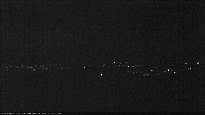 Lake Travis webcam, May 28, 2019 9:10 PM CT
