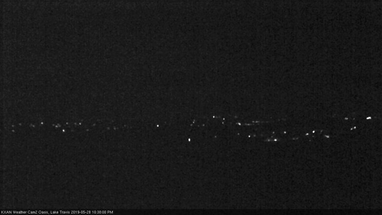 Lake Travis webcam, May 28, 2019 9:40 PM CT