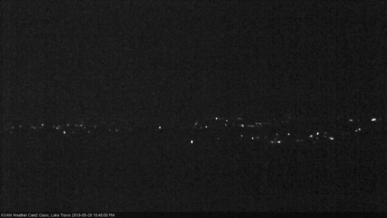 Lake Travis webcam, May 28, 2019 9:50 PM CT