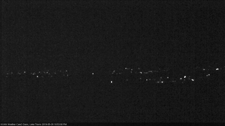 Lake Travis webcam, May 28, 2019 9:55 PM CT