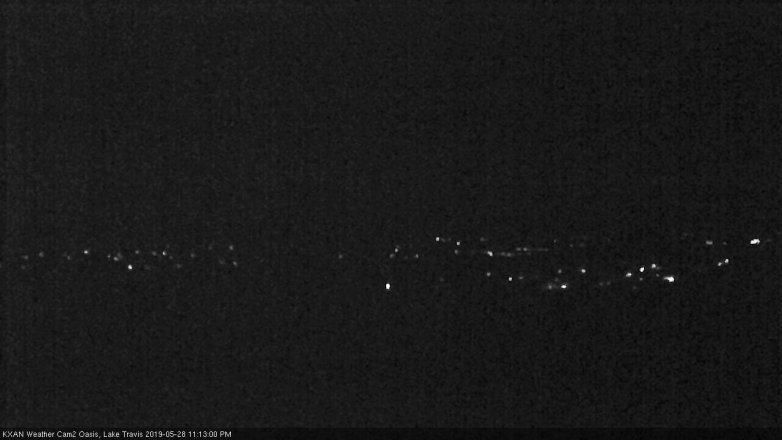 Lake Travis webcam, May 28, 2019 10:15 PM CT