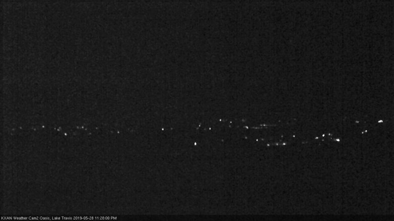 Lake Travis webcam, May 28, 2019 10:30 PM CT