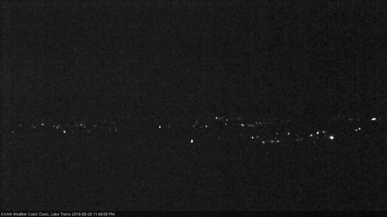 Lake Travis webcam, May 28, 2019 10:50 PM CT
