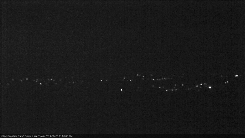 Lake Travis webcam, May 28, 2019 10:55 PM CT