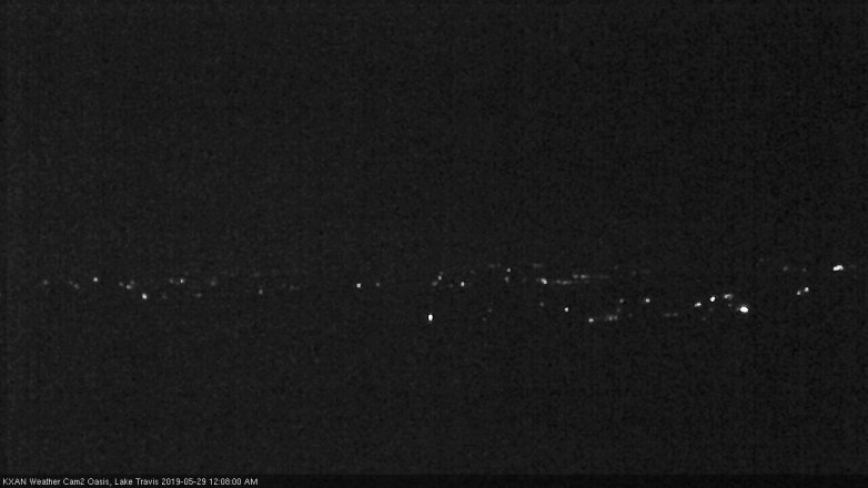 Lake Travis webcam, May 28, 2019 11:10 PM CT