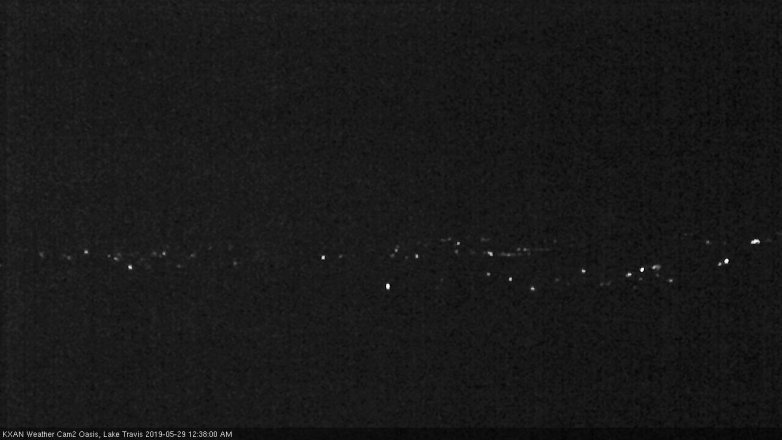 Lake Travis webcam, May 28, 2019 11:40 PM CT