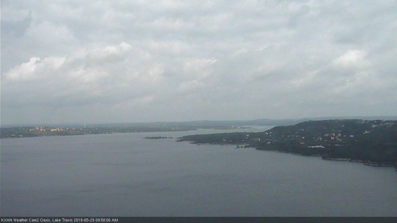 Lake Travis webcam, May 29, 2019 9:00 AM CT