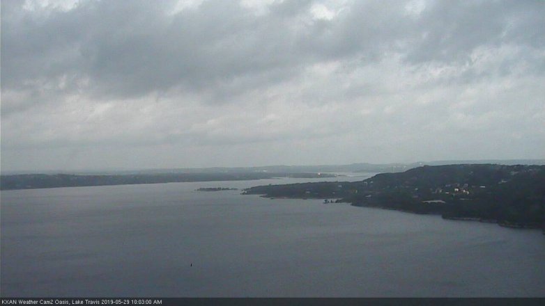 Lake Travis webcam, May 29, 2019 9:05 AM CT