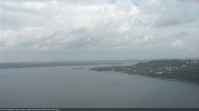 Lake Travis webcam, May 29, 2019 9:15 AM CT