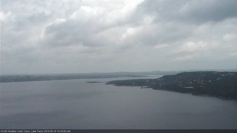Lake Travis webcam, May 29, 2019 9:30 AM CT