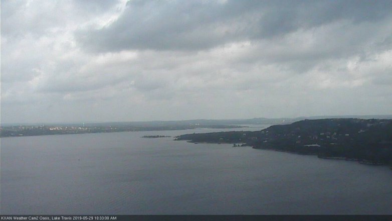 Lake Travis webcam, May 29, 2019 9:35 AM CT