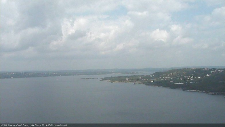 Lake Travis webcam, May 29, 2019 9:50 AM CT