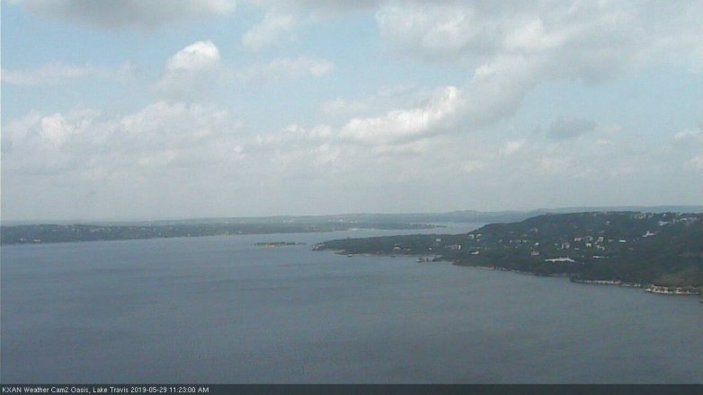 Lake Travis webcam, May 29, 2019 10:25 AM CT