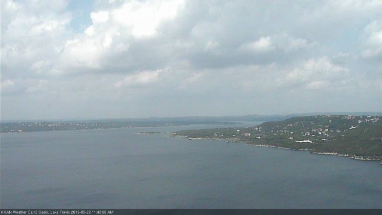 Lake Travis webcam, May 29, 2019 10:45 AM CT