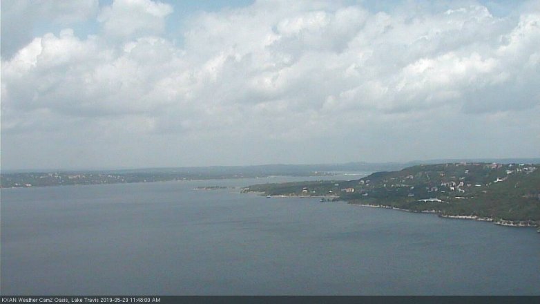 Lake Travis webcam, May 29, 2019 10:50 AM CT