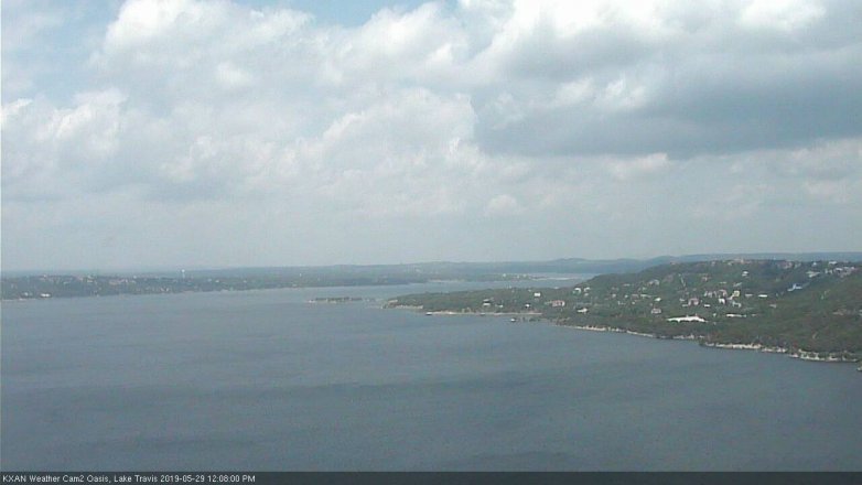 Lake Travis webcam, May 29, 2019 11:10 AM CT