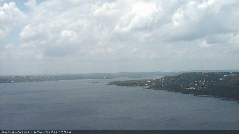 Lake Travis webcam, May 29, 2019 11:30 AM CT