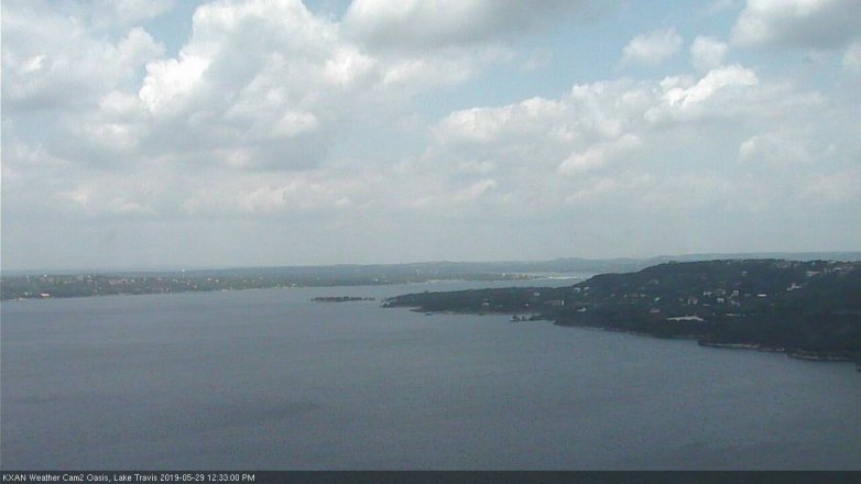Lake Travis webcam, May 29, 2019 11:35 AM CT