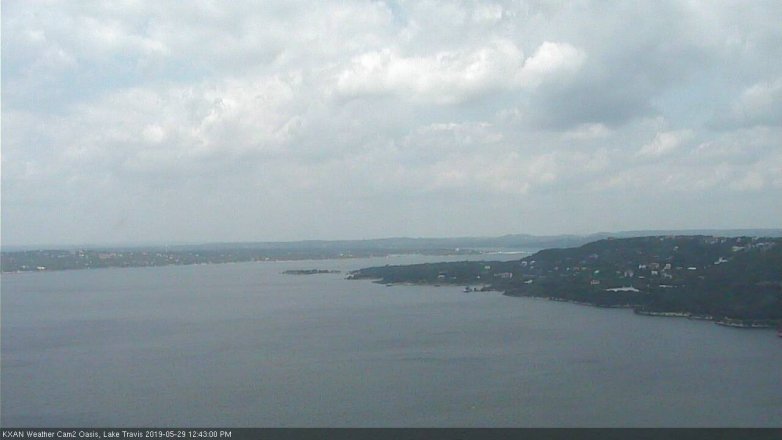 Lake Travis webcam, May 29, 2019 11:45 AM CT