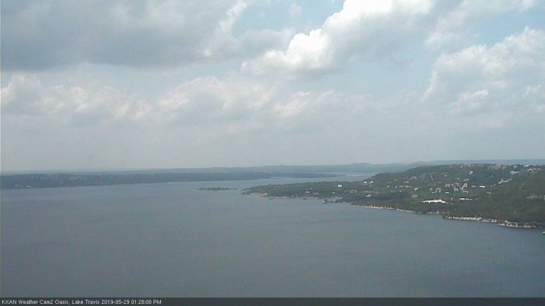 Lake Travis webcam, May 29, 2019 12:30 PM CT