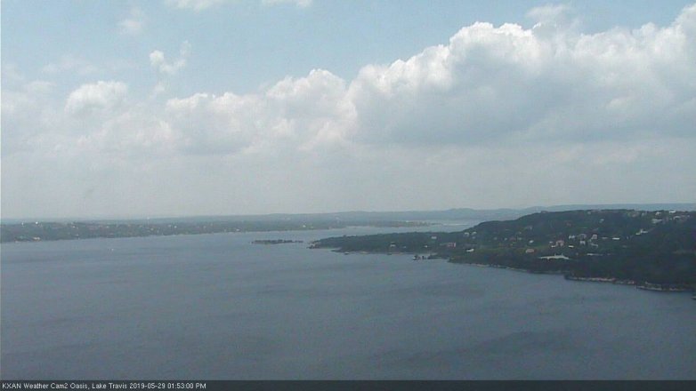 Lake Travis webcam, May 29, 2019 12:55 PM CT